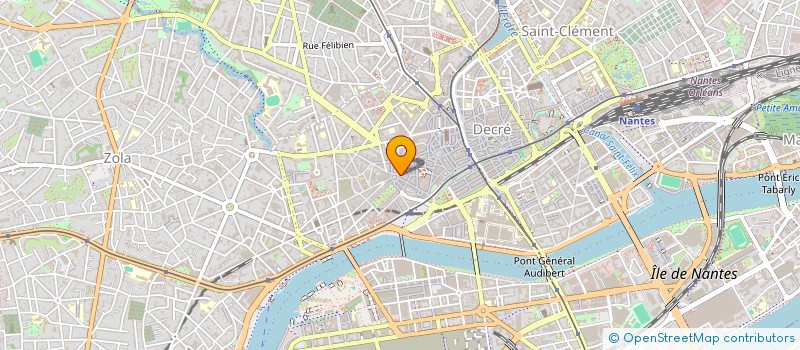 localisation de l'entreprise EKLAWEB à NANTES