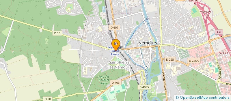 localisation de l'entreprise EKLECTIQSPORT  SAINT-PIERRE-LES-NEMOURS