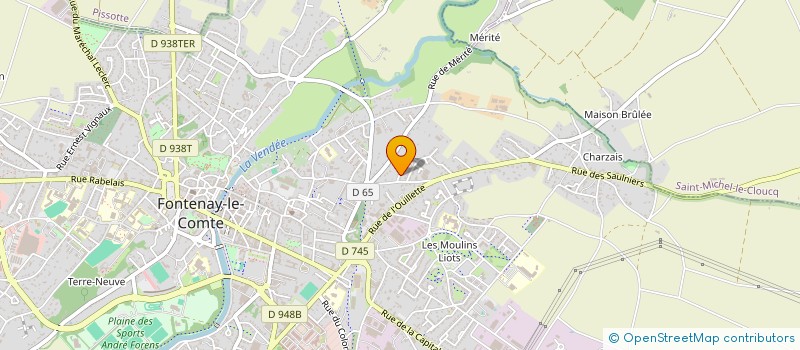 localisation de l'entreprise EKLEIPSIS  FONTENAY-LE-COMTE