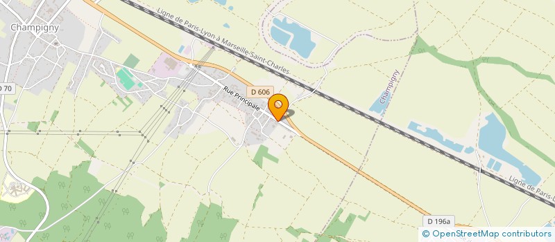 localisation de l'entreprise EKLEKTIK BAZ'ART  CHAMPIGNY