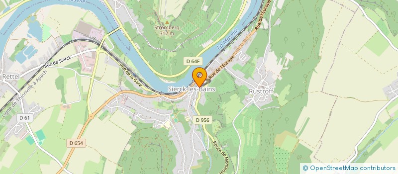 localisation de l'entreprise EKLER  SIERCK-LES-BAINS