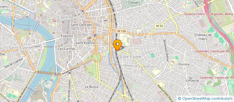localisation de l'entreprise EKLER FILMS  TOULOUSE