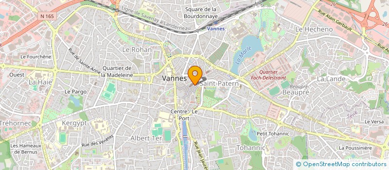 localisation de l'entreprise EKLIPS à VANNES
