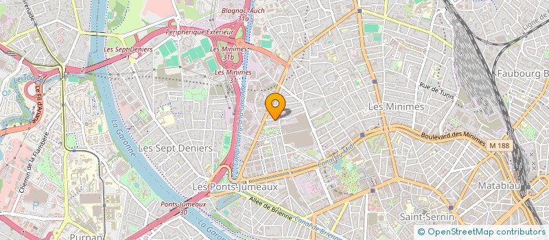 localisation de l'entreprise EKLM CONSTRUCTIONS à TOULOUSE