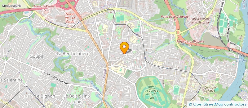 localisation de l'entreprise EKLO à NANTES