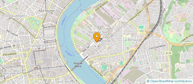 localisation de l'entreprise EKLO HOTELS  BORDEAUX