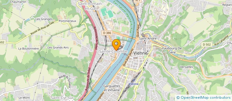 localisation de l'entreprise EKLYPSE  SAINTE-COLOMBE