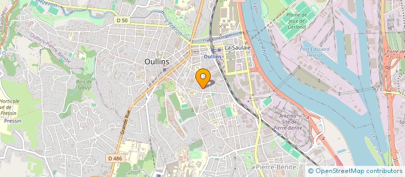 localisation de l'entreprise EKLYPSIS EVENTS  OULLINS-PIERRE-BENITE