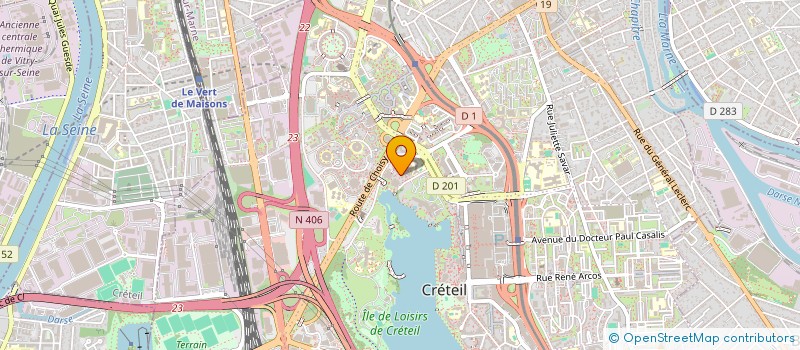 localisation de l'entreprise EKM à SAINT-MAUR-DES-FOSSES