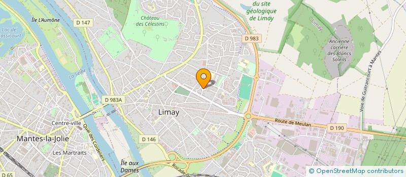 localisation de l'entreprise EKM CONCEPT  LIMAY