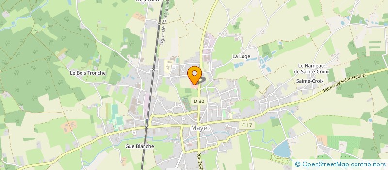localisation de l'entreprise EKM DISTRIBUTION à LA ROCHE-SUR-YON