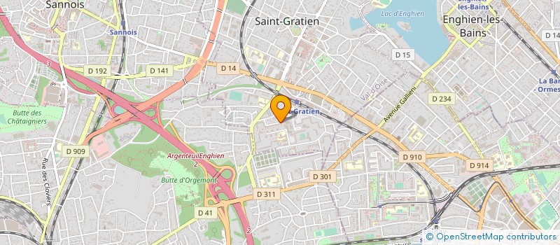 localisation de l'entreprise EKMD  SAINT-GRATIEN