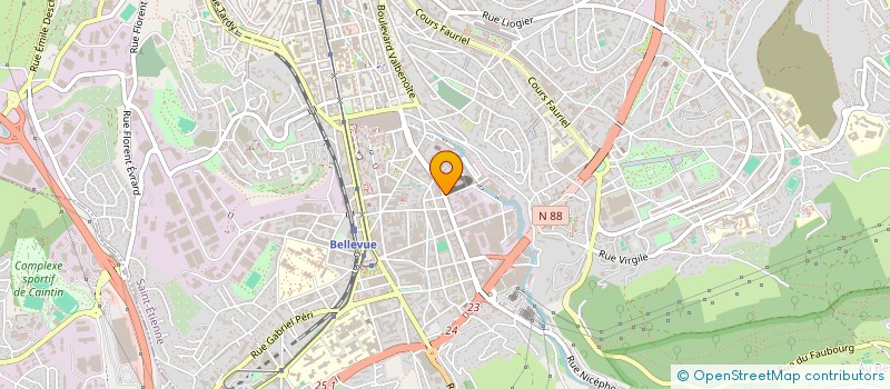 localisation de l'entreprise EKO  SAINT-ETIENNE