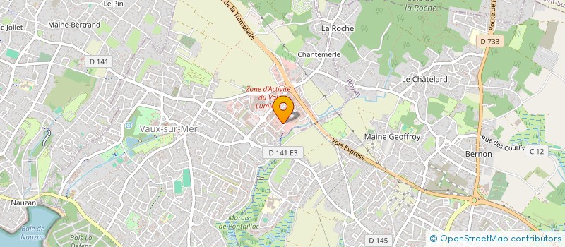 localisation de l'entreprise EKO  VAUX-SUR-MER