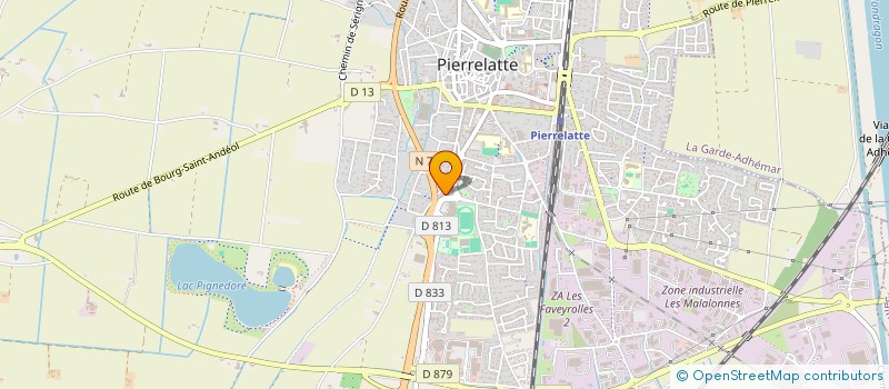 localisation de l'entreprise EKO à PIERRELATTE