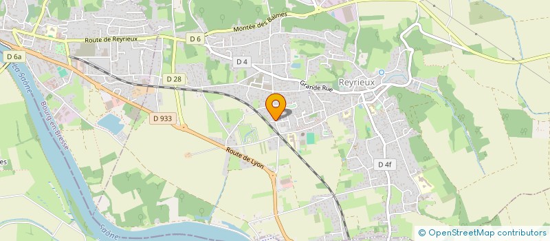 localisation de l'entreprise EKO à REYRIEUX
