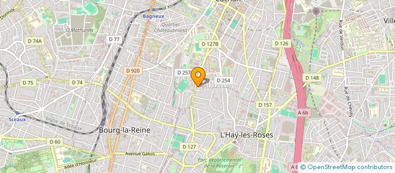 localisation de l'entreprise EKO.BAT SARL  CACHAN