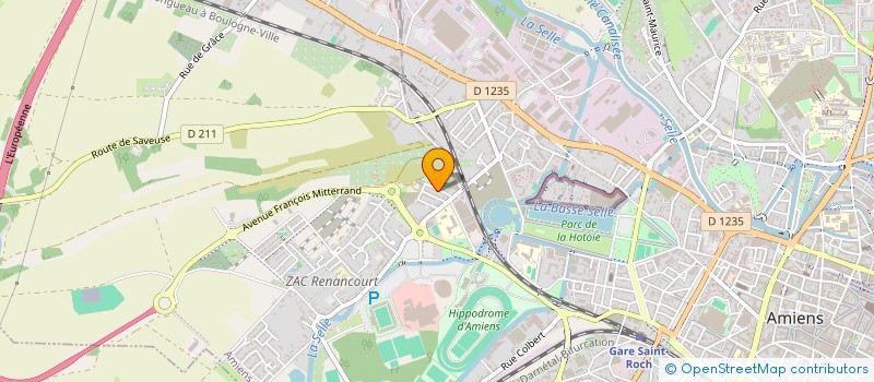 localisation de l'entreprise EKO CARRELAGE  AMIENS