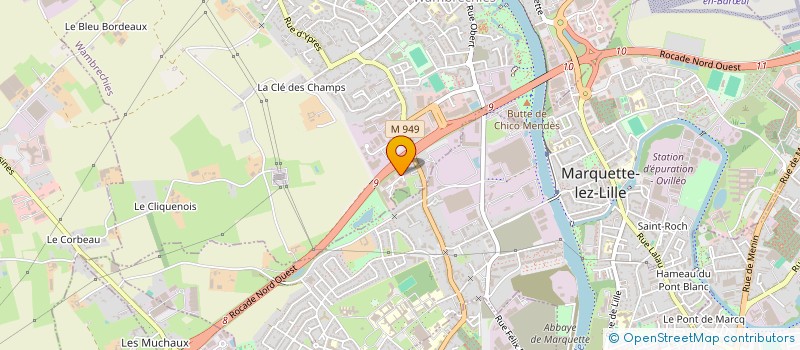 localisation de l'entreprise EKO FIT  WAMBRECHIES