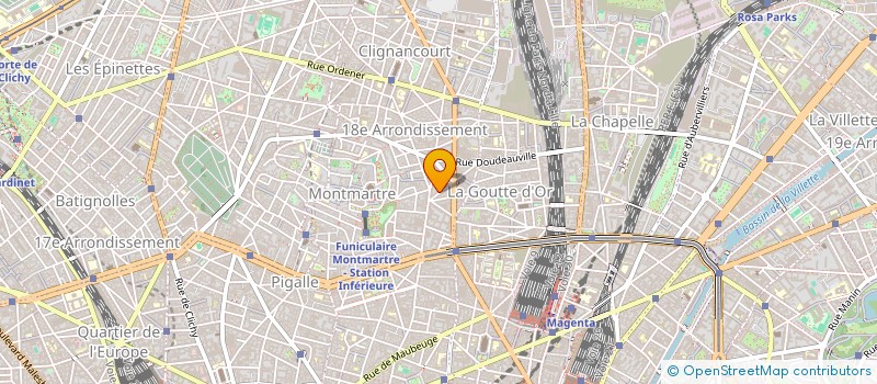 localisation de l'entreprise EKO GESTION  PARIS