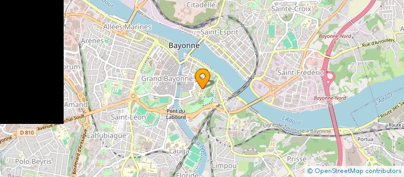 localisation de l'entreprise EKO LAGUNAK à BAYONNE