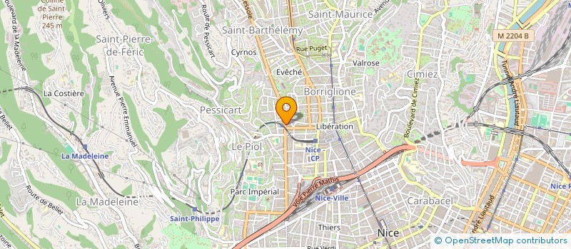 localisation de l'entreprise EKO-LG à NICE
