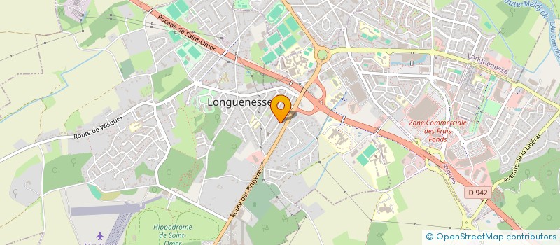 localisation de l'entreprise EKO NORD  LONGUENESSE