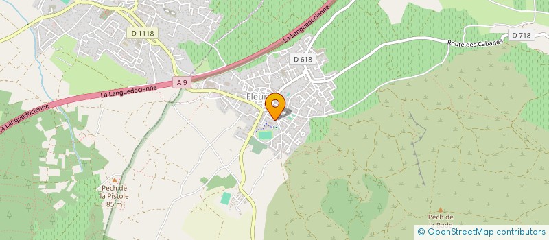 localisation de l'entreprise EKO PACK à FLEURY