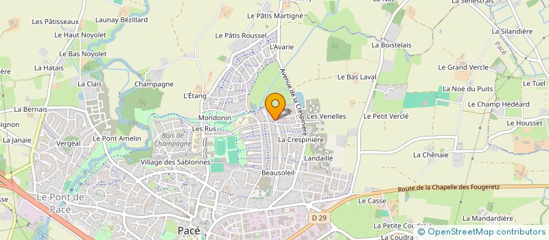 localisation de l'entreprise EKO'TC à PACE