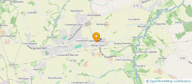 localisation de l'entreprise EKOAK CONSULTING  ROSPEZ