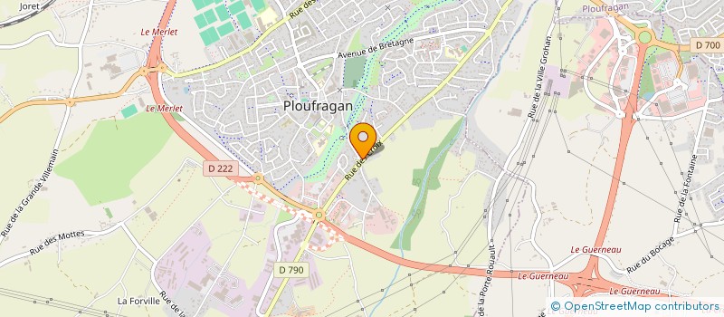 localisation de l'entreprise EKODEKO  PLOUFRAGAN