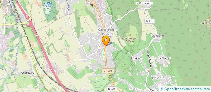 localisation de l'entreprise EKOGOURDE  SAINT-JEOIRE-PRIEURE