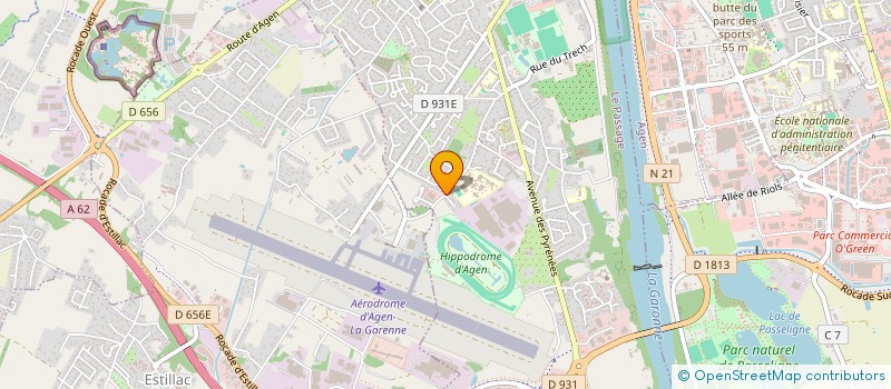 localisation de l'entreprise EKOIA  LE PASSAGE