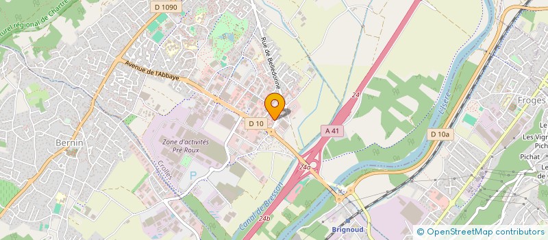 localisation de l'entreprise EKOKIDS  CROLLES