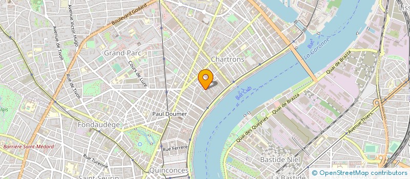localisation de l'entreprise EKOLECTOR à BORDEAUX