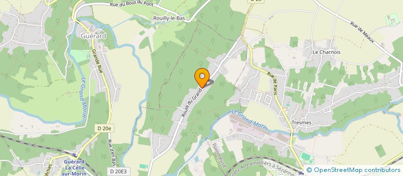 localisation de l'entreprise EKOLOGIA  LA CELLE-SUR-MORIN