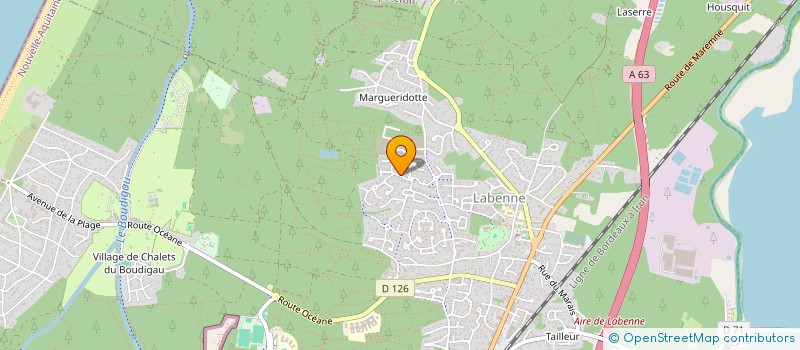 localisation de l'entreprise EKOLONDOI  LABENNE