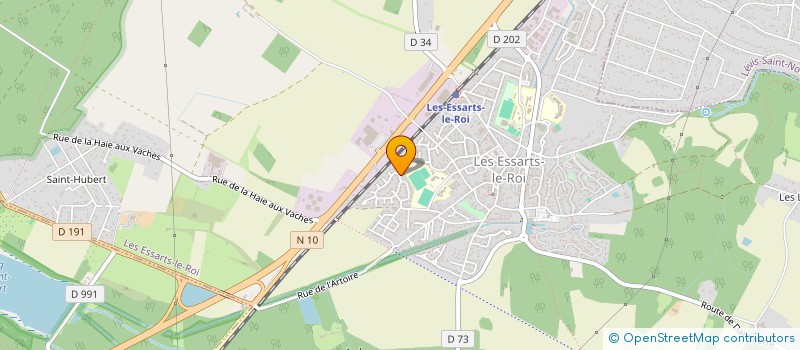 localisation de l'entreprise EKOMA à LES ESSARTS-LE-ROI
