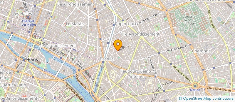 localisation de l'entreprise EKOME IMMOBILIER  PARIS