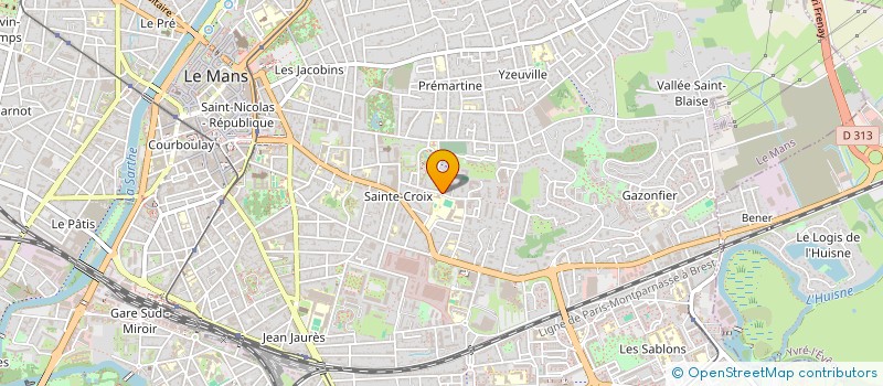 localisation de l'entreprise EKOMEDIA PLUS  LE MANS