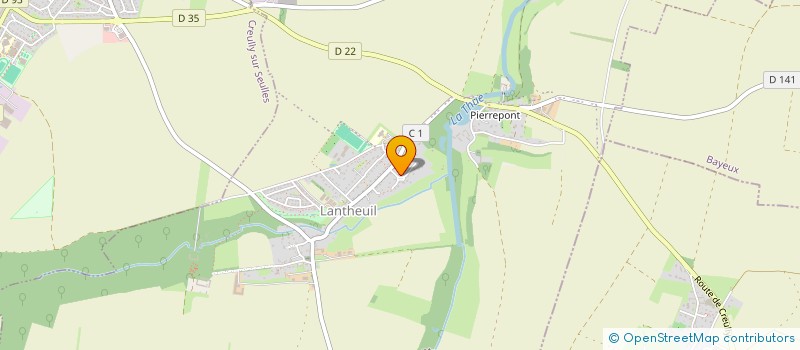 localisation de l'entreprise EKOMI PLOMBERIE  PONTS SUR SEULLES