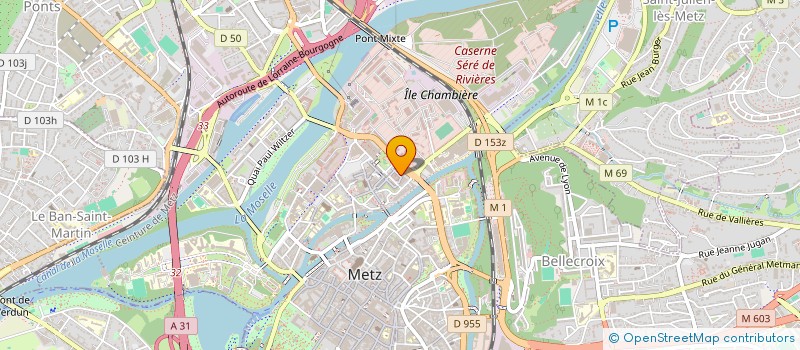localisation de l'entreprise EKOO DISTRIBUTION  METZ