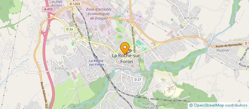 localisation de l'entreprise EKOPE à LA ROCHE-SUR-FORON