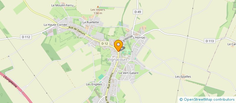 localisation de l'entreprise EKOPELLI  VIGNACOURT