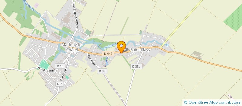 localisation de l'entreprise EKOR'S  SAINT-FLAVY