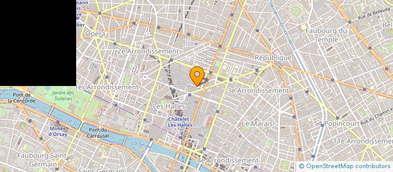 localisation de l'entreprise EKOROME à PARIS