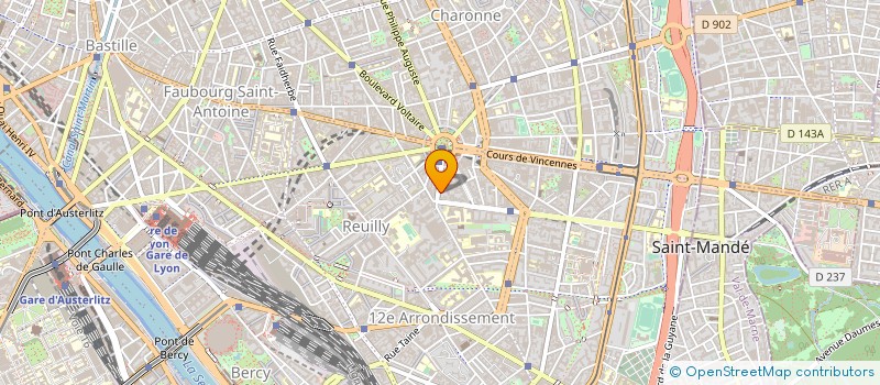 localisation de l'entreprise EKORS INTERIM  PARIS