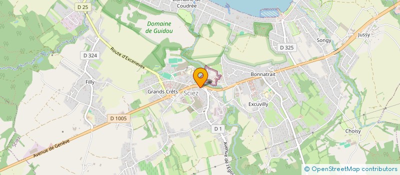 localisation de l'entreprise EKOTOP à SCIEZ