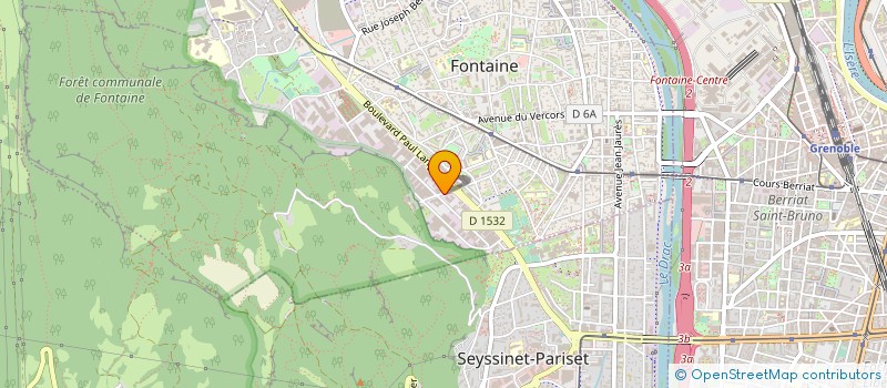 localisation de l'entreprise EKOVIA à FONTAINE
