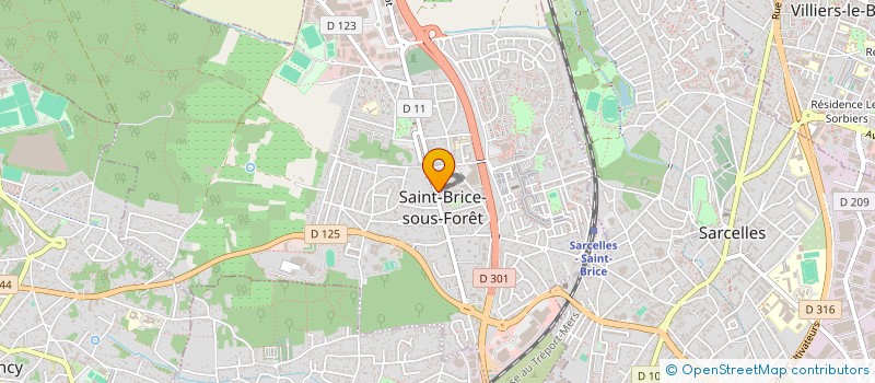 localisation de l'entreprise EKOVIA  SAINT-BRICE-SOUS-FORET